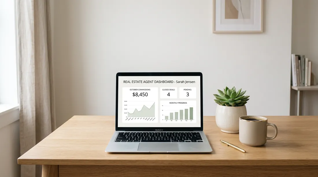 a commissions dashboard
